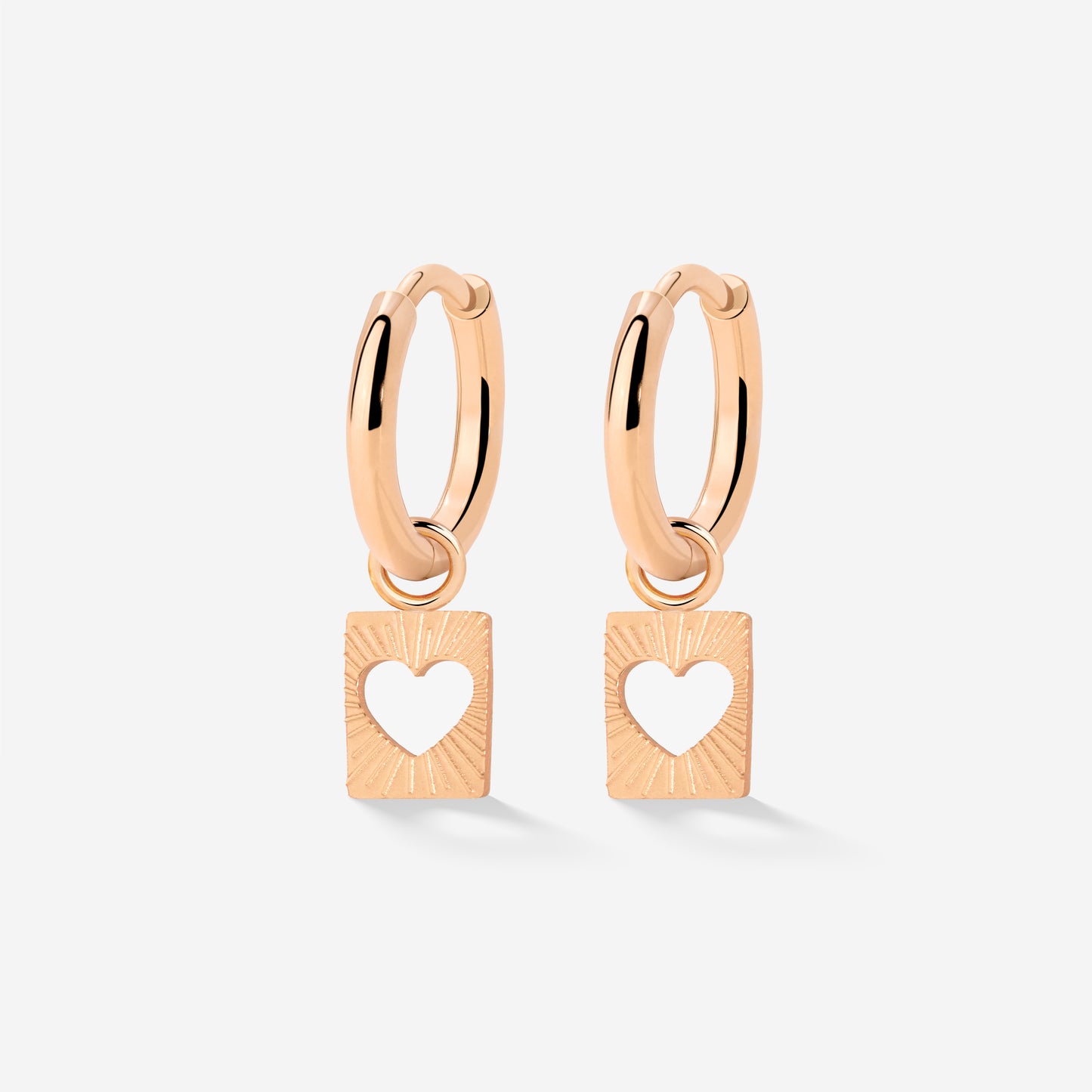 Summer Luv Hoop Set Baby Rose Gold