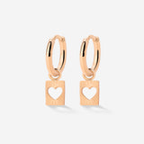 Summer Luv Hoop Set Baby Rose Gold