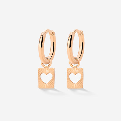 Summer Luv Hoop Set Baby Rose Gold