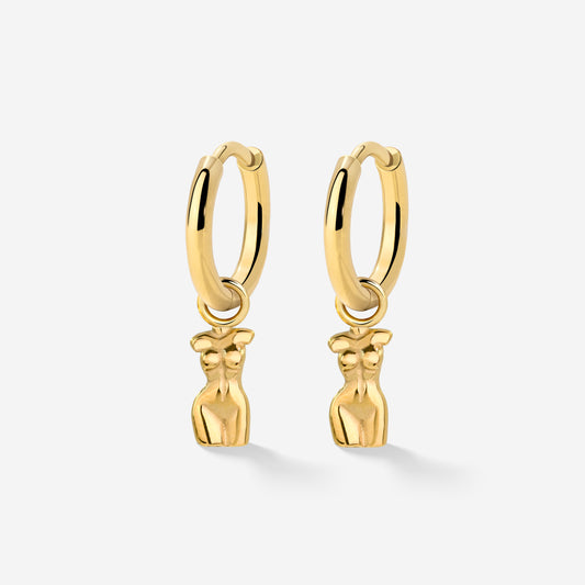 Love Your Body Hoop Set Gold