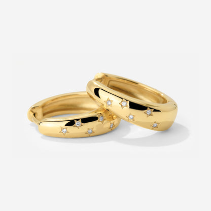 Starstruck Hoops Gold