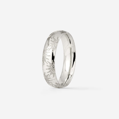 Sun Lover Ring Silver