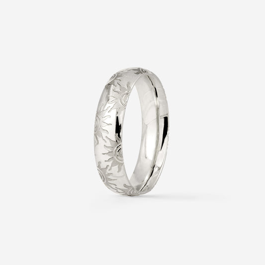 Sun Lover Ring Silver