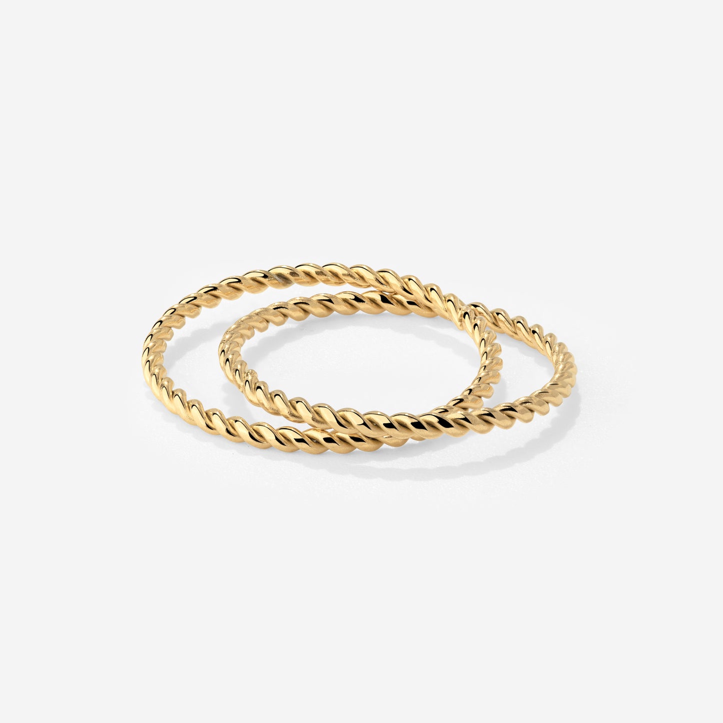 Twisted Ring Duo Gold