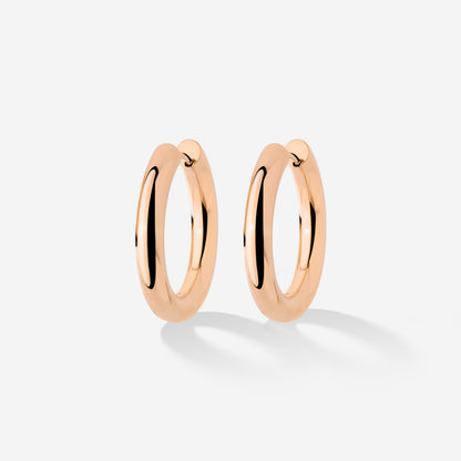 Chunky Hoopies Medium Rose Gold