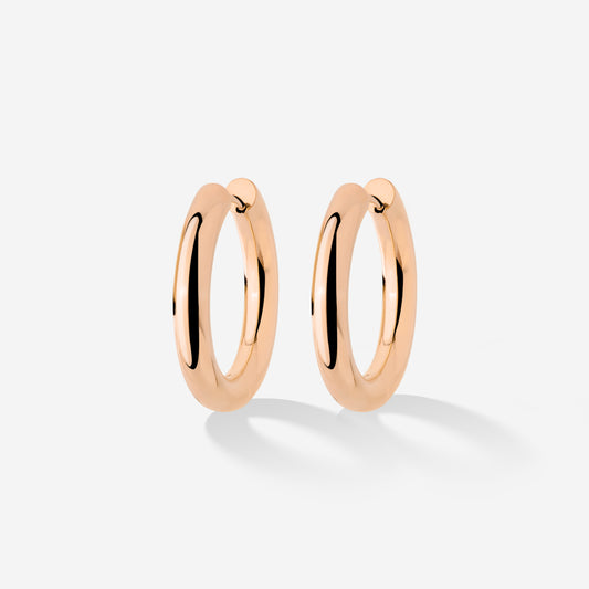 Chunky Hoopies Medium Rose Gold