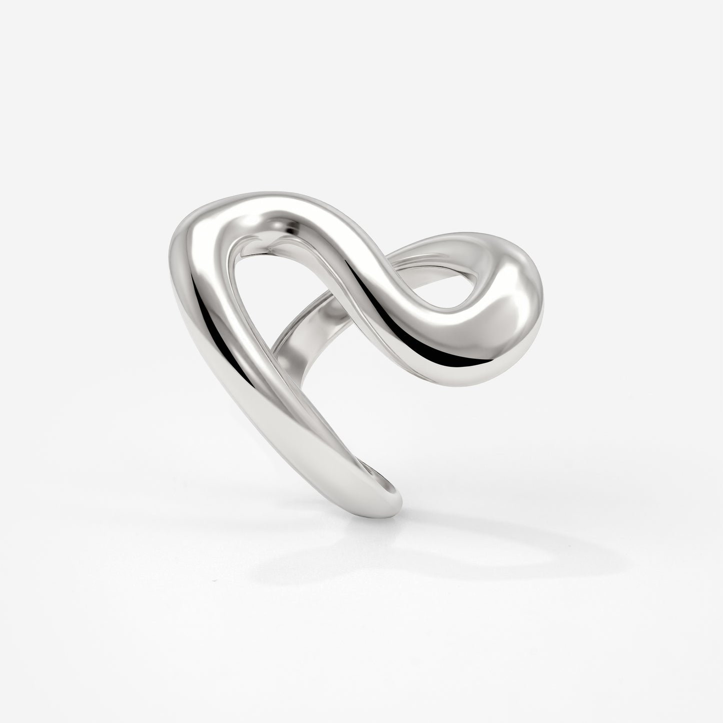 Coiled Ring Silver