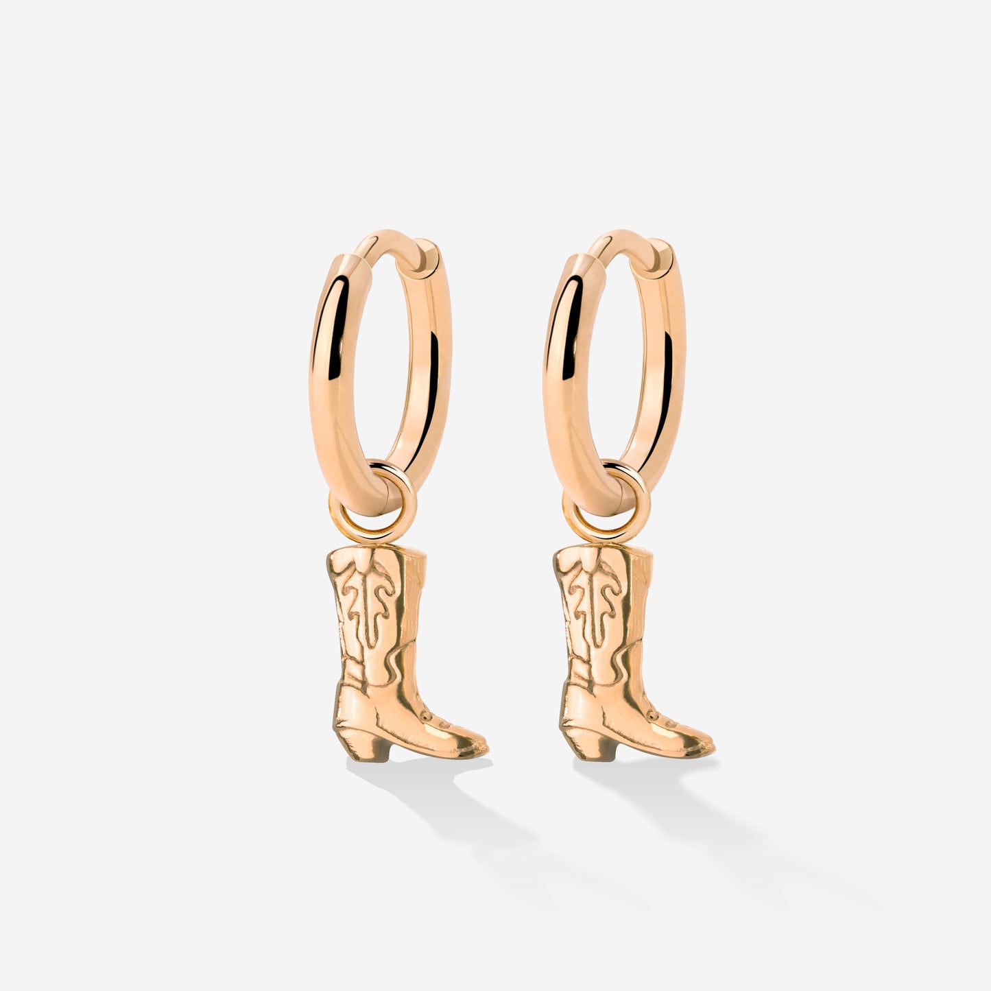 Howdy Hoop Set Small Rose Gold