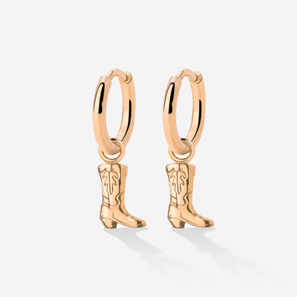 Howdy Hoop Set Small Rose Gold