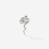 Lola Canny Cobra Ear Cuff Silver