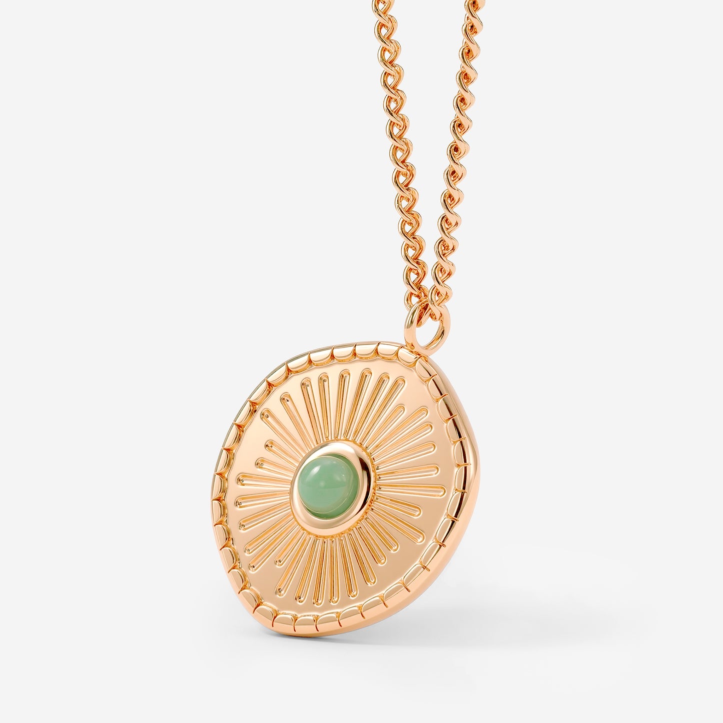 Moss Necklace Rose Gold