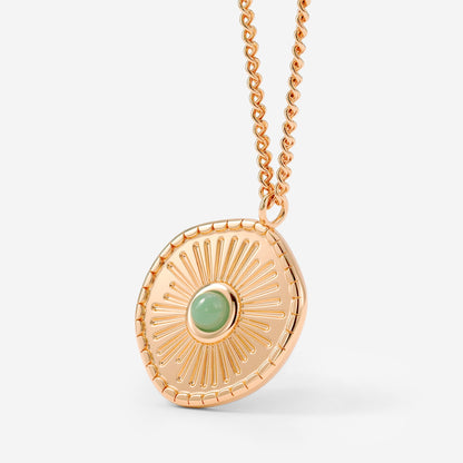 Moss Necklace Rose Gold
