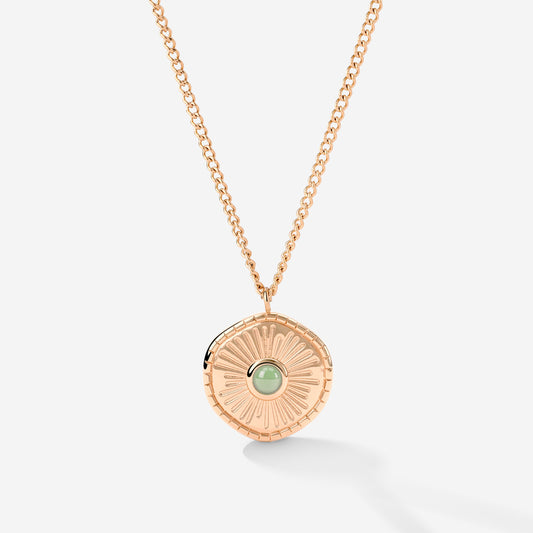 Moss Necklace Rose Gold