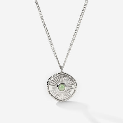 Moss Necklace Silver