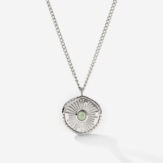 Moss Necklace Silver