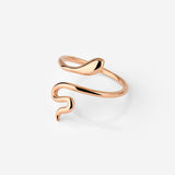 Slim Snake Ring Rose Gold