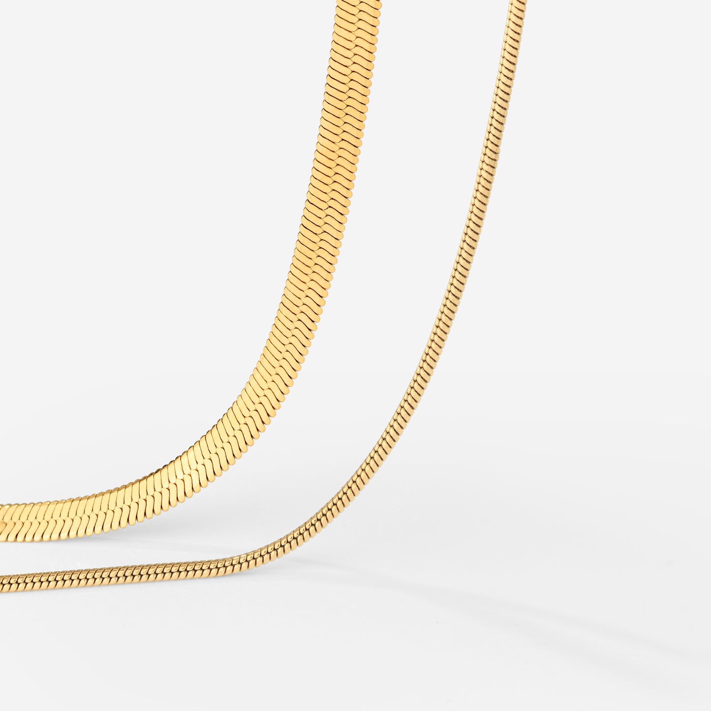 Snake Chain Bundle Gold