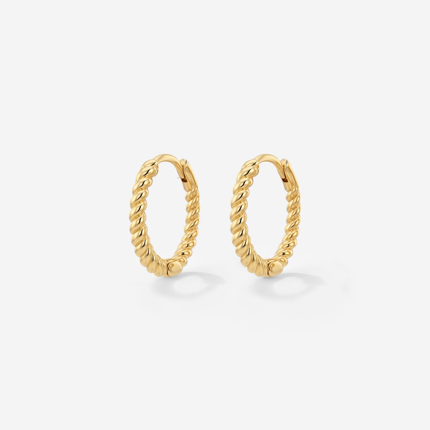 Twisted Hoops Small