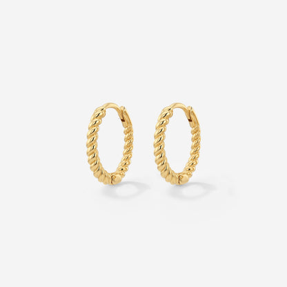 Twisted Hoops Small