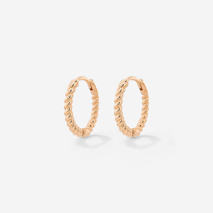 Twisted Hoops Small