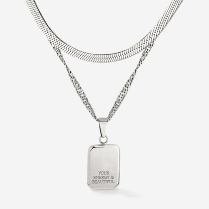 Your energy is beautiful Bundle Silver