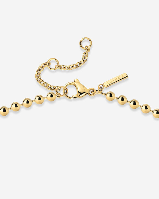 Bubbly Necklace gold