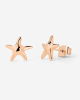 Sea Star Studs Rose Gold