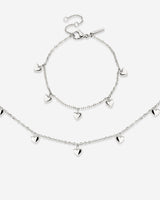 Lovely Heart Bundle Silver