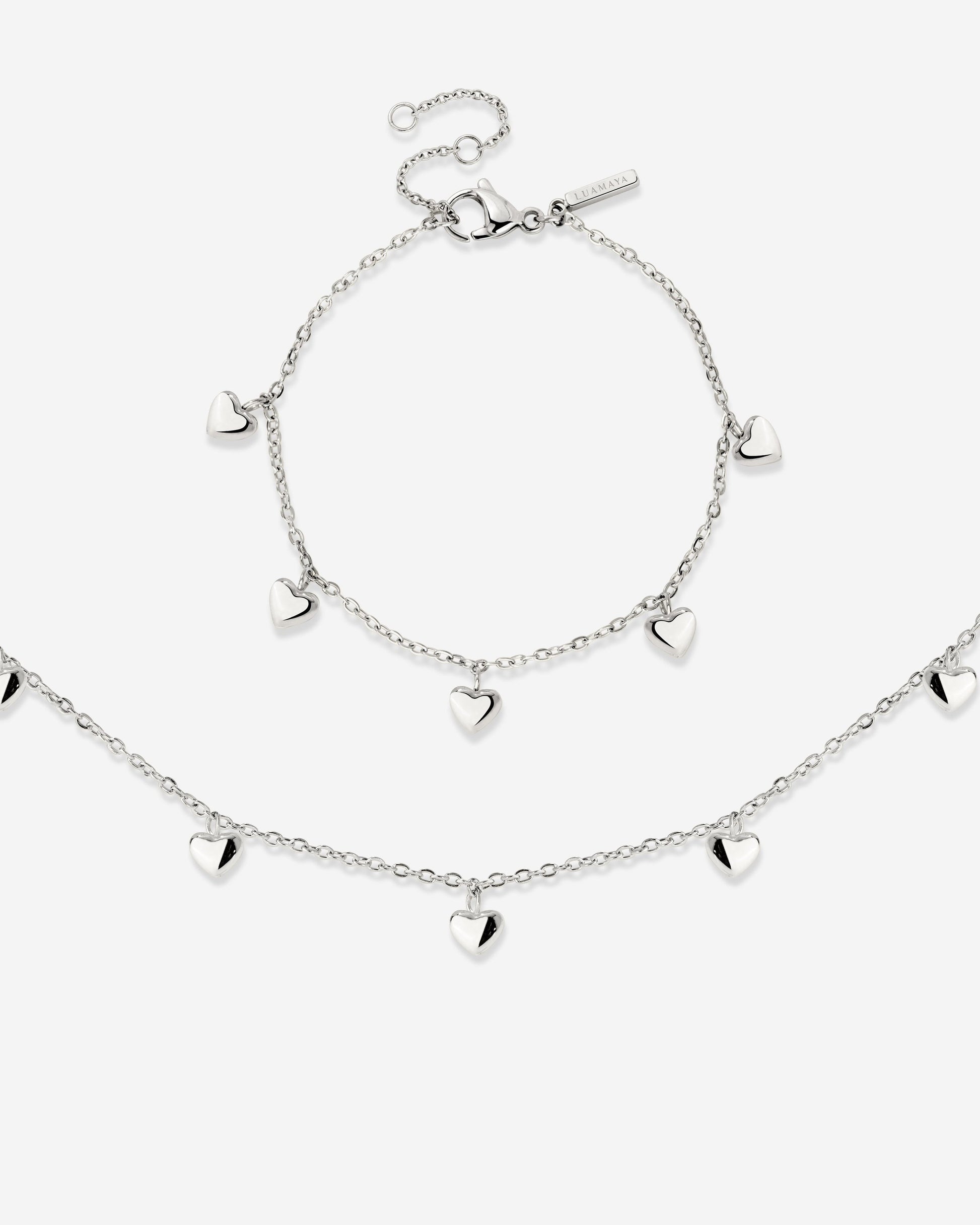 Lovely Heart Bundle Silver