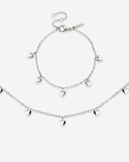 Lovely Heart Bundle Silver
