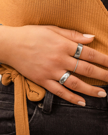 Bonda Ring Silver