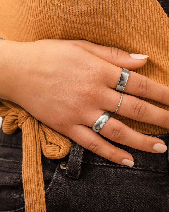 Bonda Ring Silver