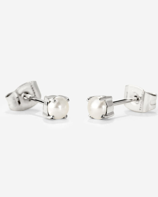Dream Pearl Studs Silver