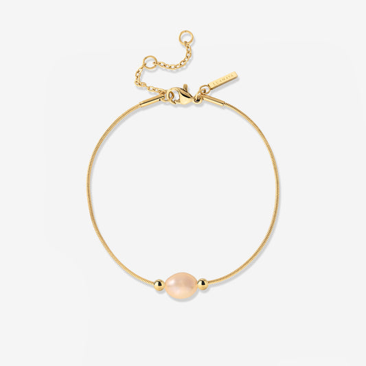 Blush Pearl Bracelet Gold