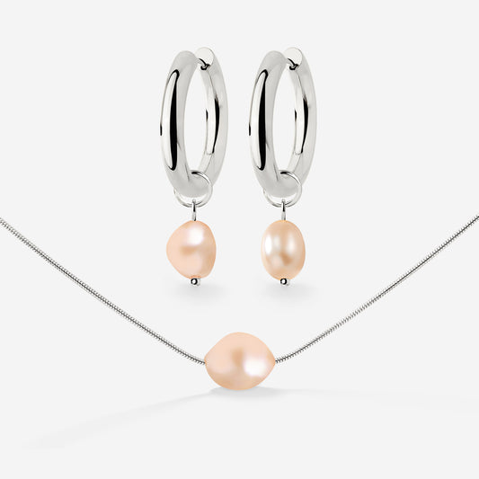 Blush Pearl Bundle Silver