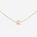 Blush Pearl Necklace Gold
