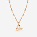 Leo Bubble Necklace Rose Gold