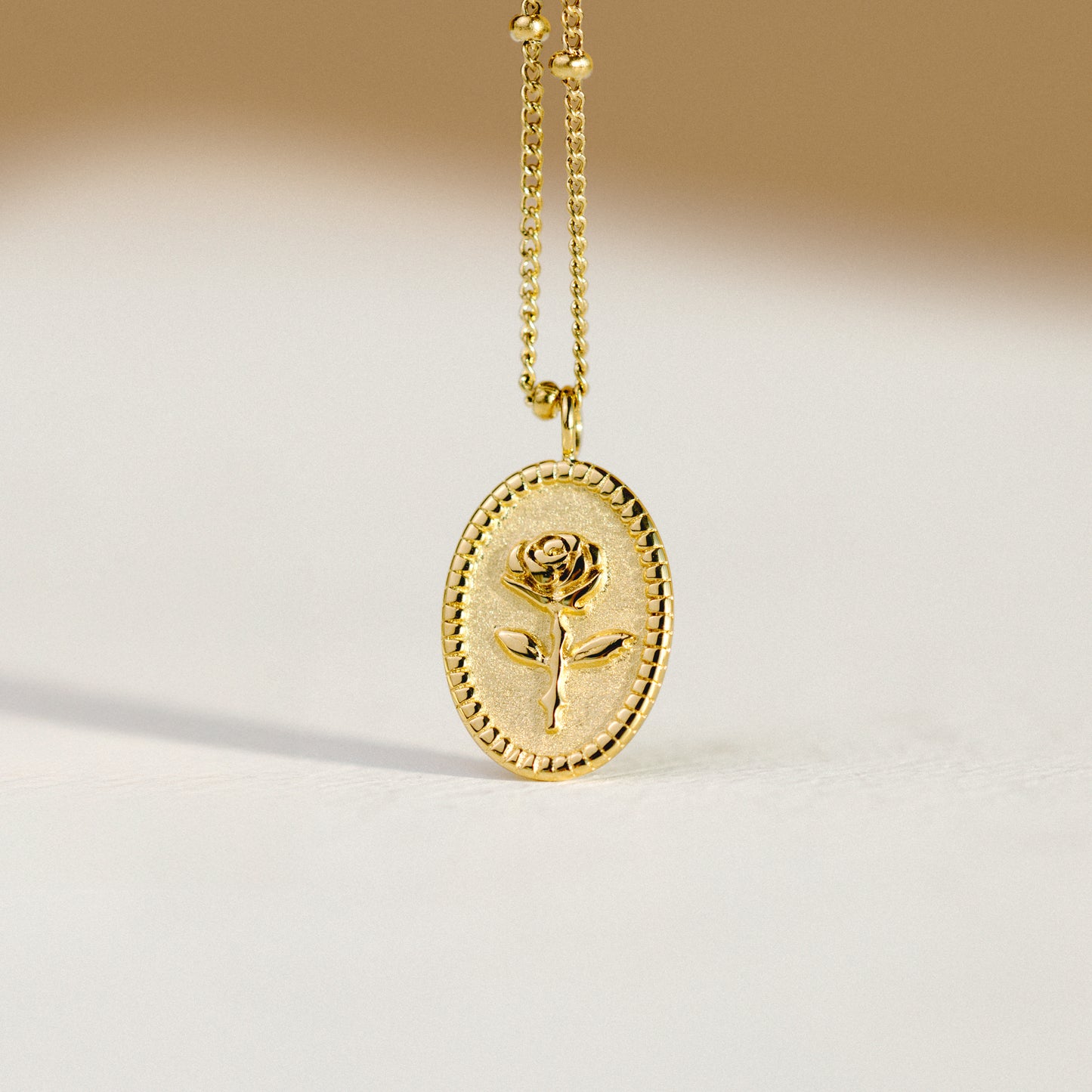 Tale as old as time Necklace Rose Gold