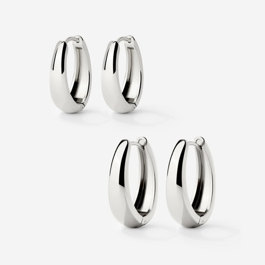 Seeker Hoop Bundle Silver