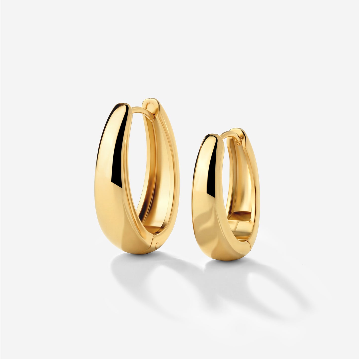 Seeker Hoops Medium Gold