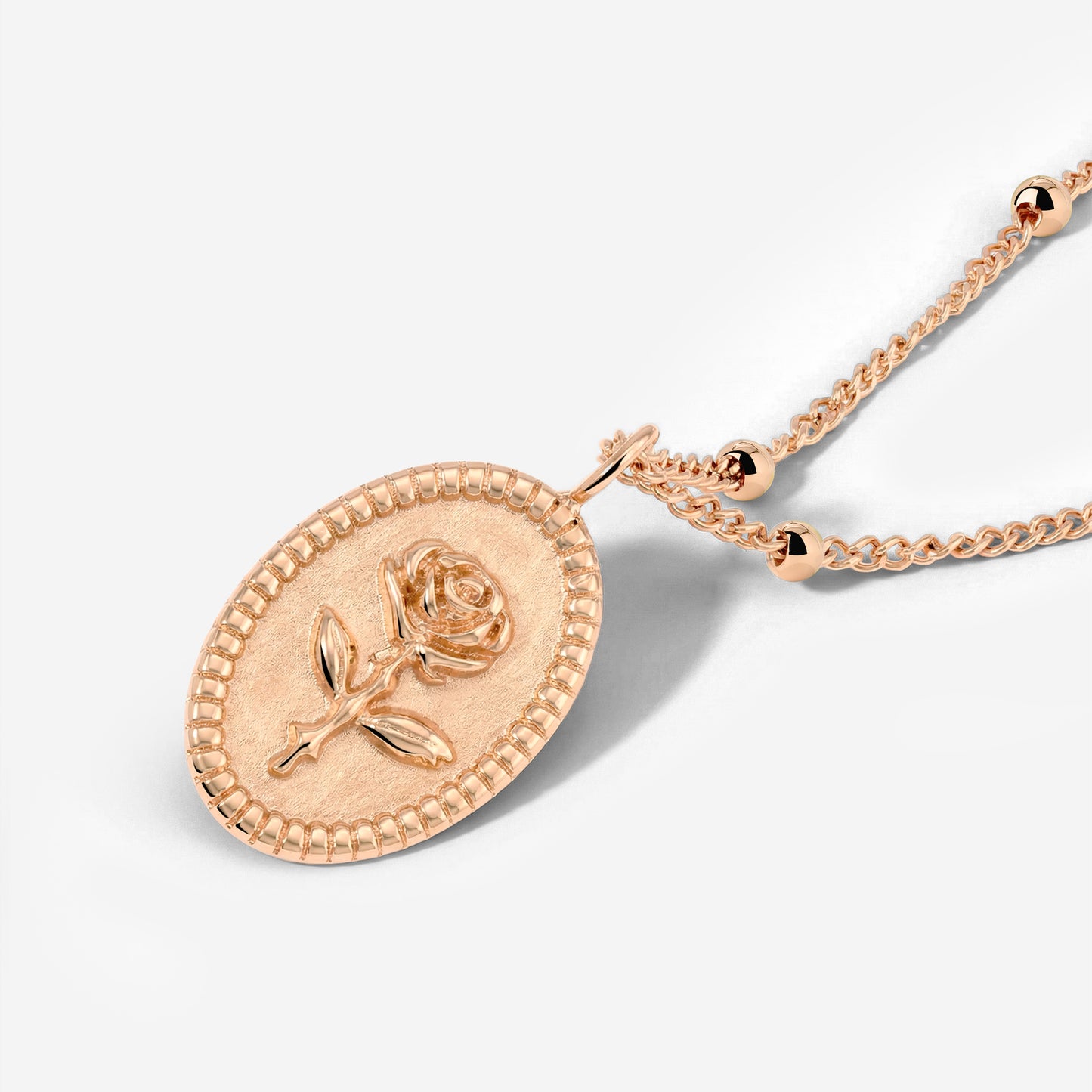 Tale as old as time Necklace Rose Gold