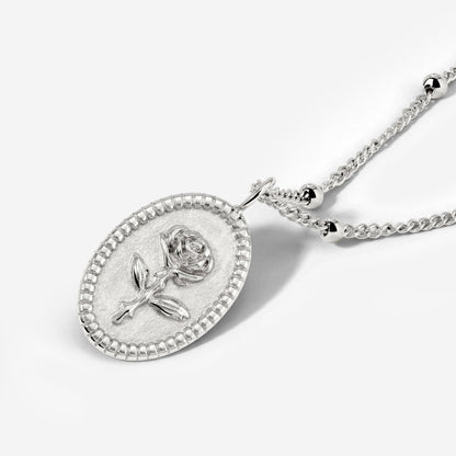 Tale as old as time Necklace Silver
