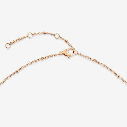Tale as old as time Necklace Rose Gold