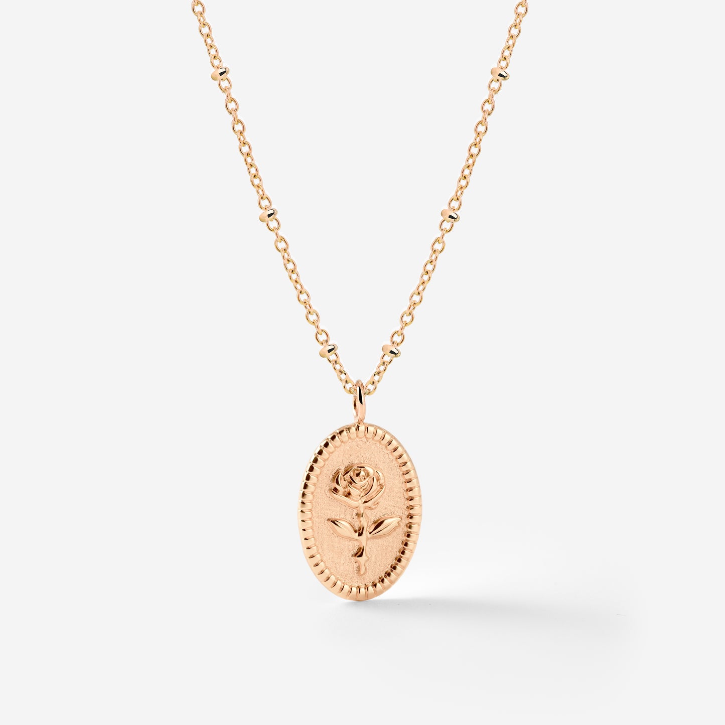 Tale as old as time Necklace Rose Gold