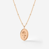 Tale as old as time Necklace Rose Gold