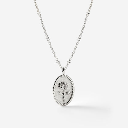 Tale as old as time Necklace Silver
