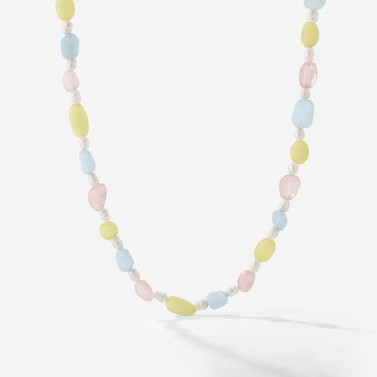 Cotton Candy Choker Gold