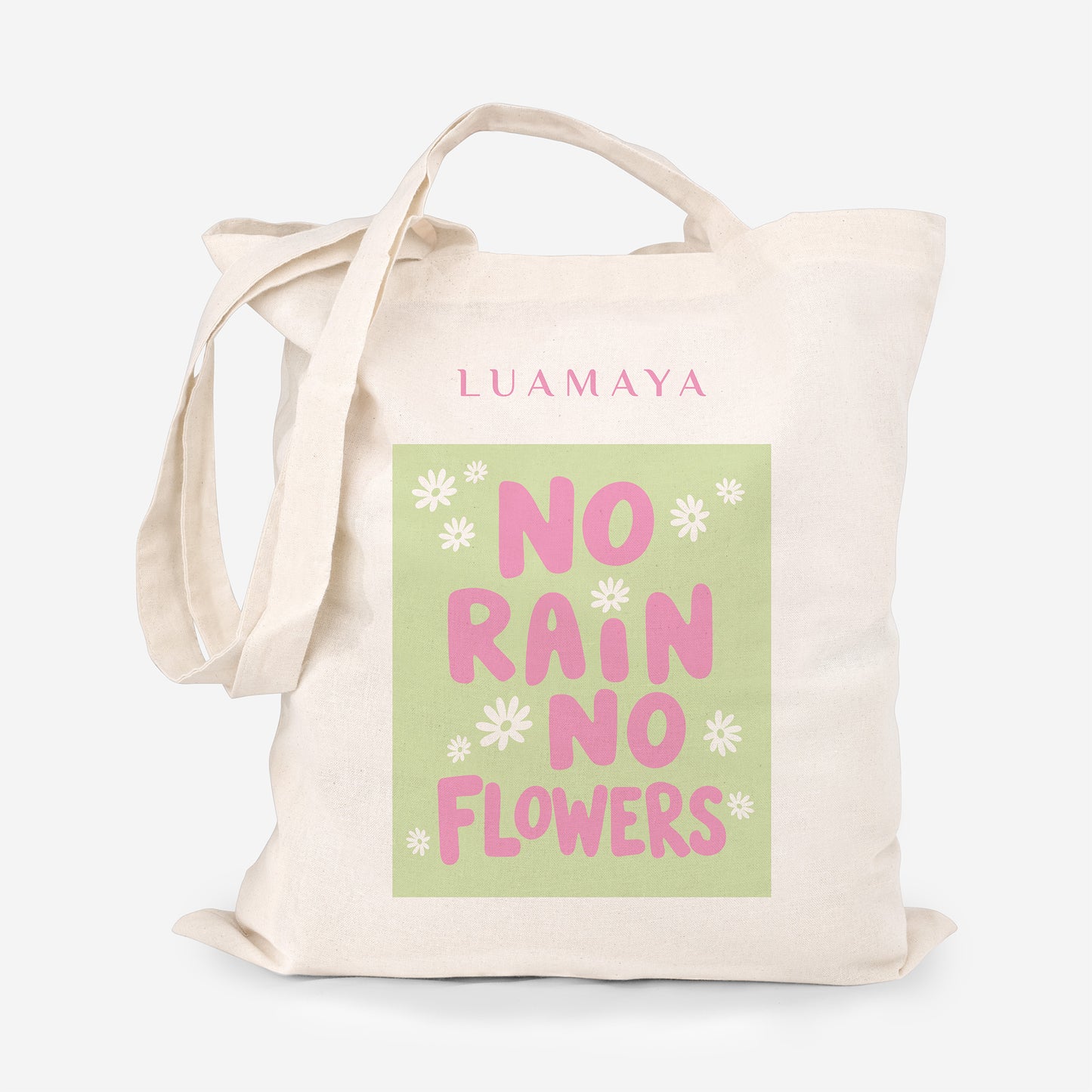 FREE Tote bag no rain no flowers