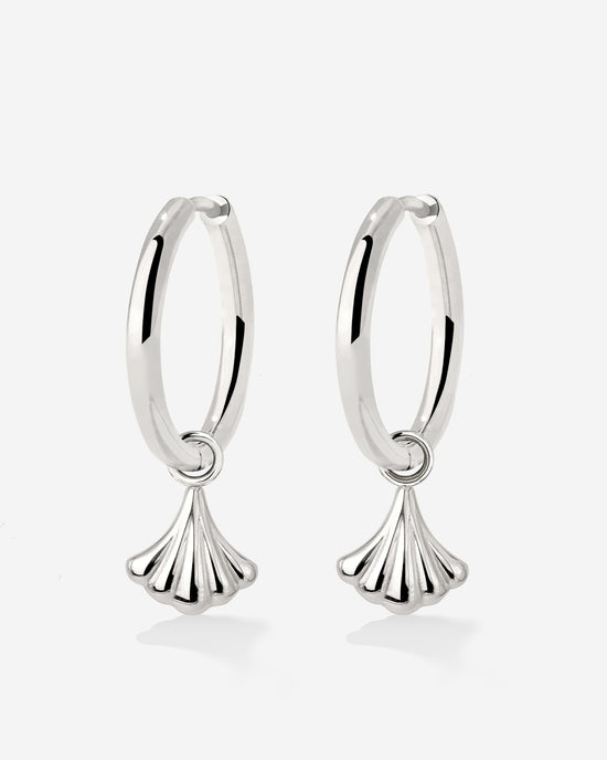 Forever Yours Hoop Set Medium Silver