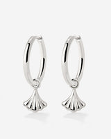 Forever Yours Hoop Set Medium Silver